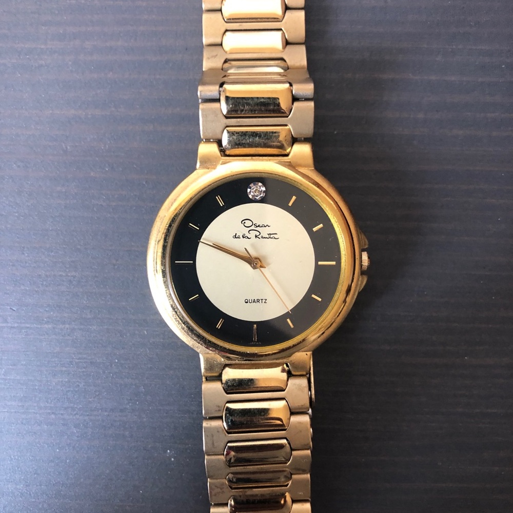 Oscar de la renta vintage watch